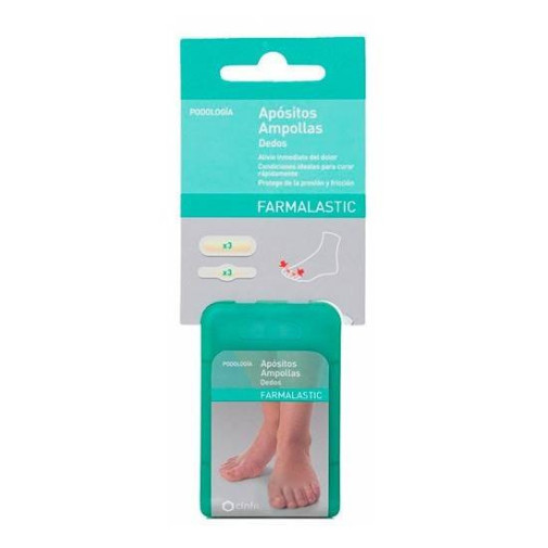 Apósito Para Ampollas En Dedos De Los Pies 6 Unidades Farmalastic