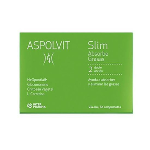 Aspolvit Slim Absorbe Grasas 60 Cápsulas