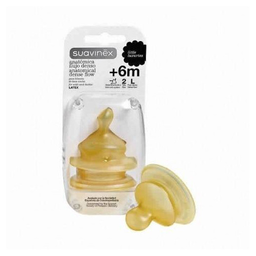 Suavinex Tetina Anatomica Silicon T2L 2