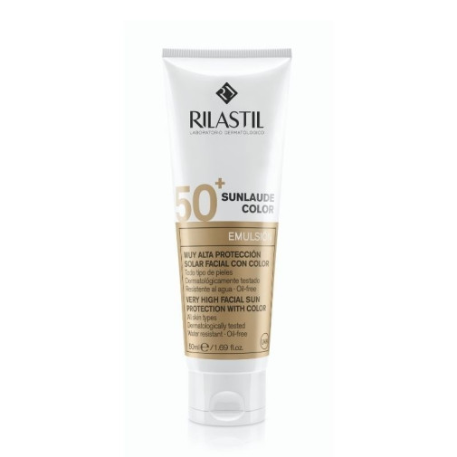 Rilastil Sunlaude Color Emulsión Solar Facial Oil Free Spf50+ 50Ml
