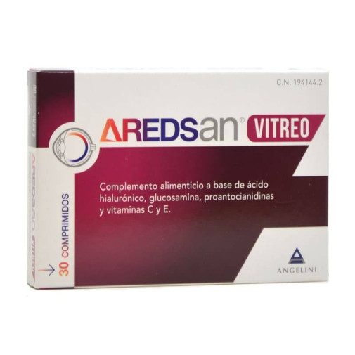 Aredsan Vitreo 30 Comprimidos Angelini