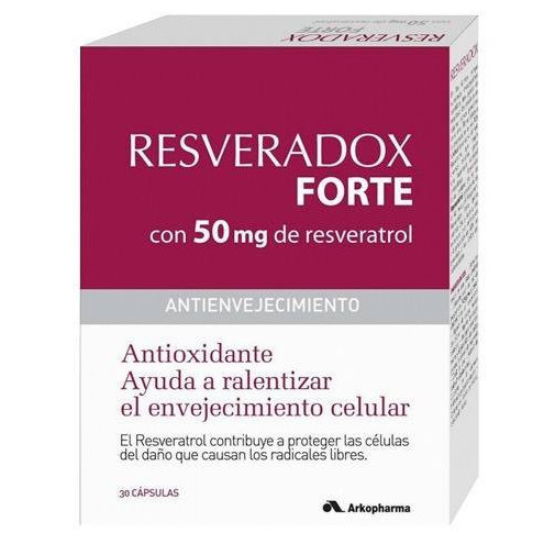 Resveradox Forte 30 Cápsulas 50 Mg Arkopharma