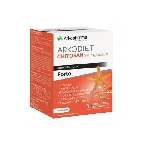 Arkodiet Chitosan Forte 330 Mg 90 Cápsulas Arkopharma