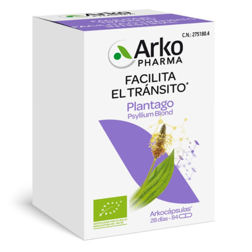 Arkocapsulas Plantago 84 Cápsulas