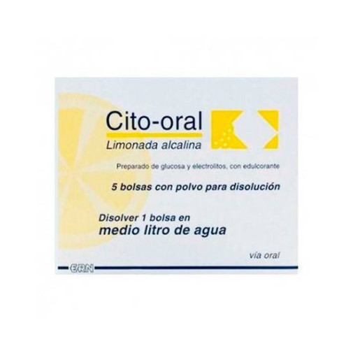 Cito Oral Limonada Alcalina 5 Bolsas