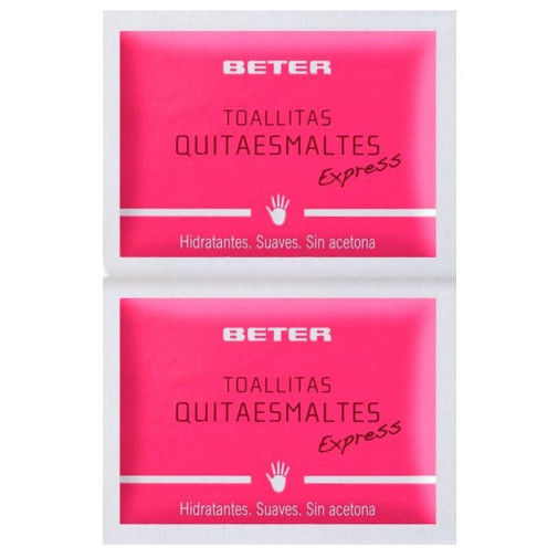 Toallitas Quitaesmalte Beter Express 10