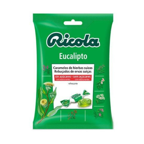 Ricola Caramelos S/A Eucalipto 70G