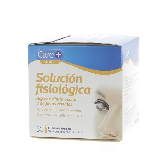 Care+ Solución Fisiológica 5 Ml 30 Unidades