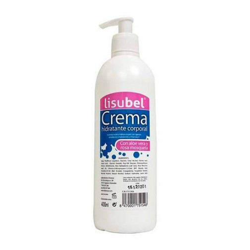 Lisubel Crema Hidratante Corporal 400 M