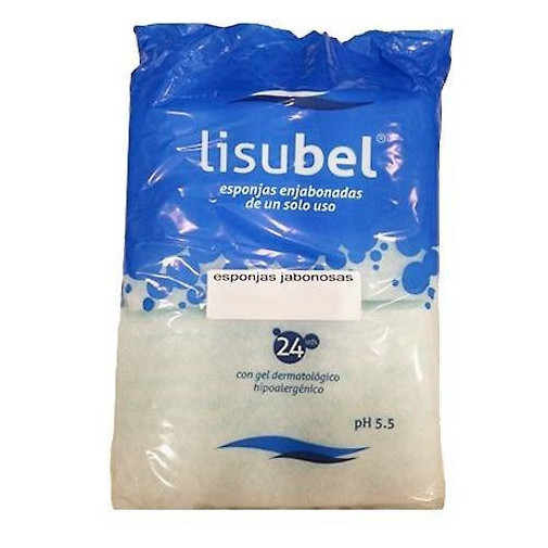 Lisubel Esponjas Enjabonadas 24U