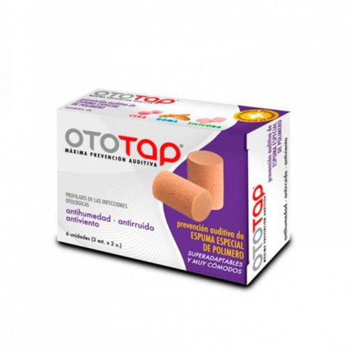 Tapones Oido Oto Tap Espuma 6 Und.
