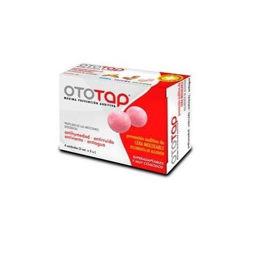 OtoTap Tapones Oídos Cera 6 Unidades