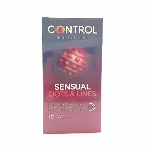Control Adapta Sensual Dots & Lines 12