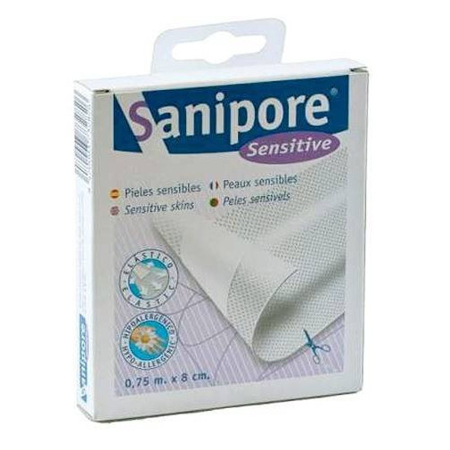 Sanipore Band Fix Aposito Adhesivo 75X8