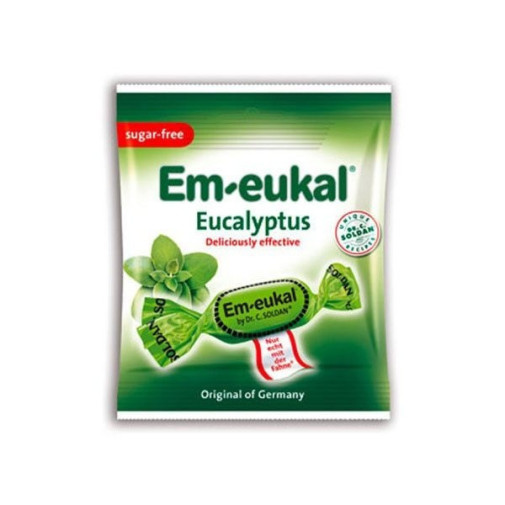 Caramelos Em Eukal Eucaliptus Sin Azúcar Bolsa 50 Gr