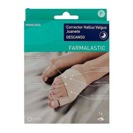 Corrector De Juanetes Para Descanso Talla S Farmalastic