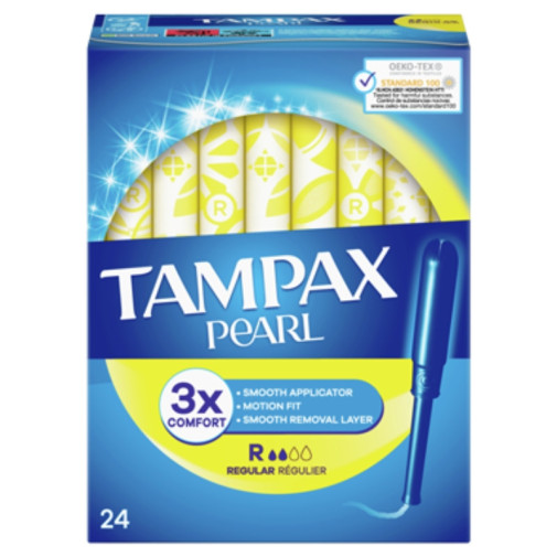 Tampones Tampax Pearl Regular 24 Uds