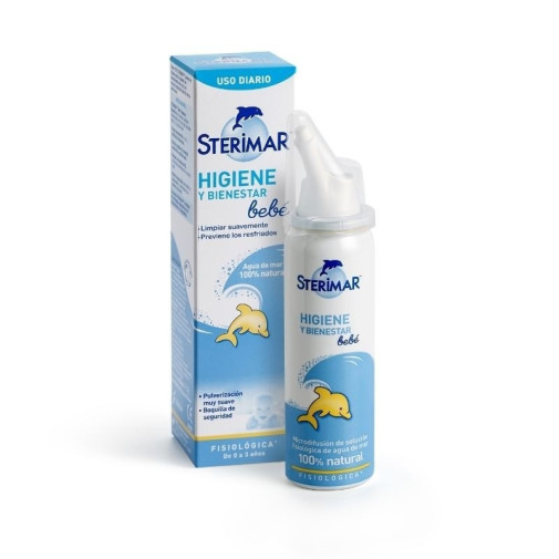 Sterimar Bebe Limp Nasal Agua Mar 50 Ml