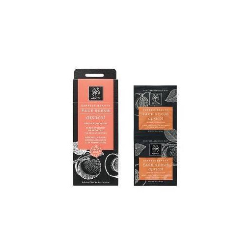 Apivita Express Beauty Gel Exfoliación Albaricoque 2X8Ml