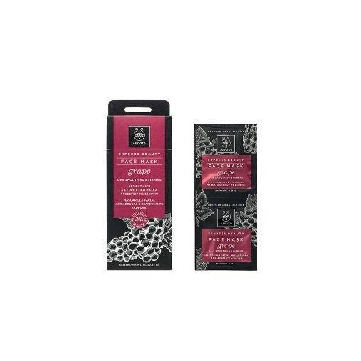 Apivita Mascarilla Antiarrugas Reafirmante Con Uva 2X8Ml