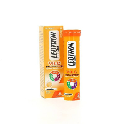 Leotron Vitamina C 18 Comp Efervescente