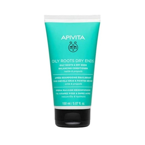 Apivita Acondicionador Equilibrante Raiz Grasa Punta Seca 150Ml