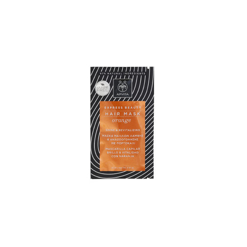 Apivita Mascarilla Capilar Naranja Para Dar Brillo Y Vitalidad 20Ml