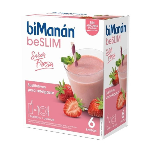 Bimanan Batido De Fresa 5+1  55G