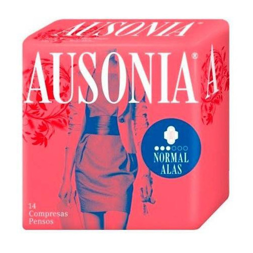 Compresas Ausonia Air Dry Alas Normal 1
