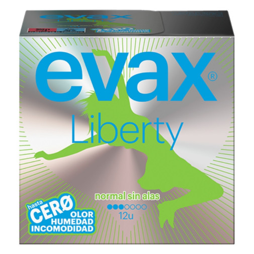 Compresas Evax Liberty Normal 12 Unidades Evax Tampax