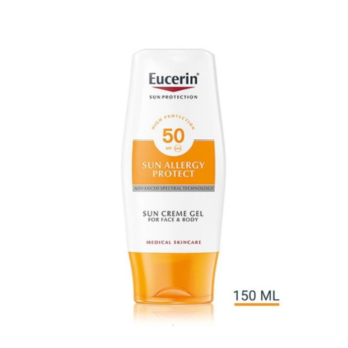 Eucerin Gel Crema Alergias Solares Spf50 150 Ml