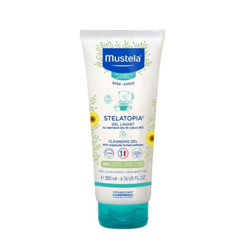 Mustela Stelatopia Gel Lavante 200 Ml.