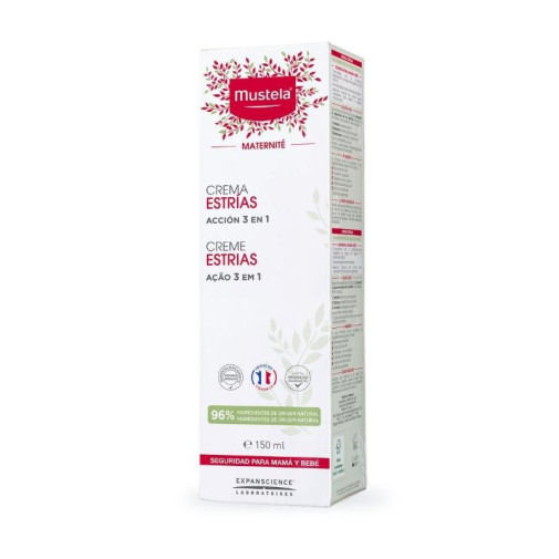 Mustela Embarazo 9 Meses Crema Antiestrias Doble Accion 150 Ml