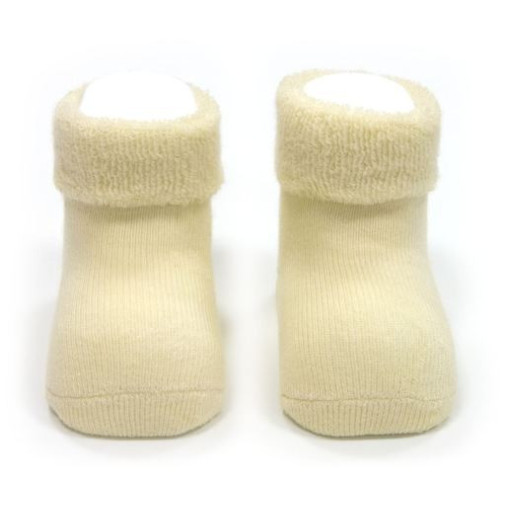 Cambrass Calcetines Para Bebé 'Lisos' Beige 1 6M
