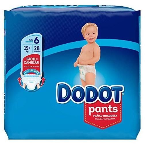 Pants Talla 6 +15 Kg 28 Unidades Dodot