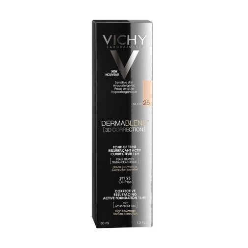 Vichy Dermablend 3 D F15 Oil Free N25 30 Ml