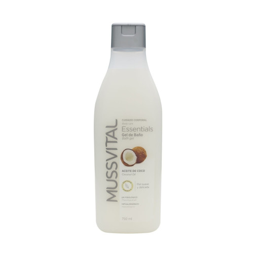 Mussvital Gel Baño Leche Coco 750 Ml