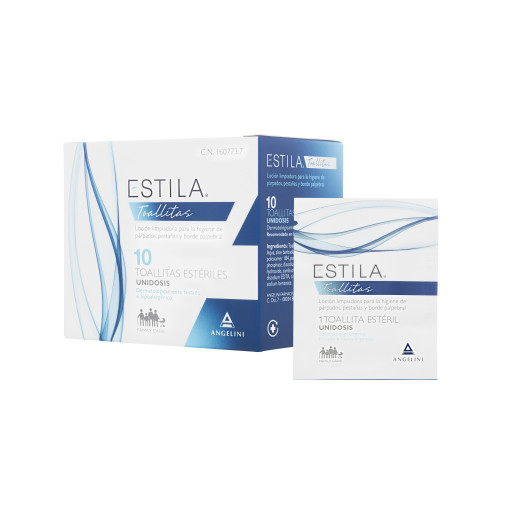 Estila 10 Toallitas Estériles Oculares Unidosis
