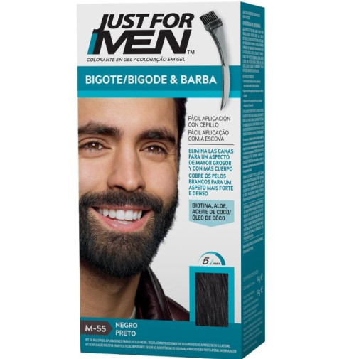 Just For Men Barba Bigote Negro P424
