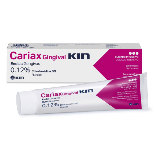 Cariax Gingival Flúor Pasta Dentífrica 125 Ml Kin