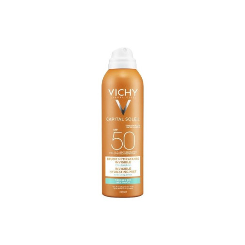 Vichy Ideal Soleil Bruma Hidratente Invisible Spf50+ Spray 200 Ml