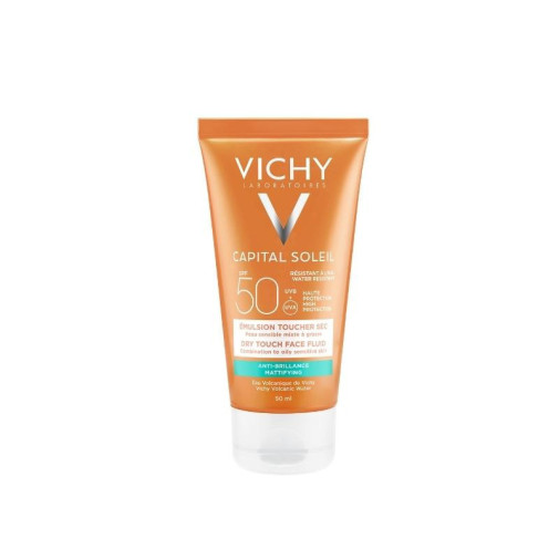Vichy Ideal Soleil Emulsión Matificante Toque Seco Spf50+ 50 Ml