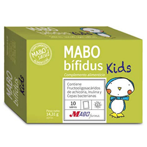 Mabobifidus Kids Suplemento Intestinal Infantil 10 Sobres Mabo Farma