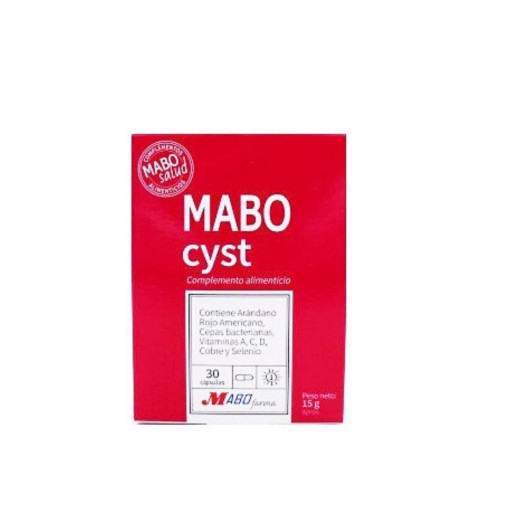Mabocyst Suplemento Alimenticio Urinario 30 Capsulas Mabo Farma