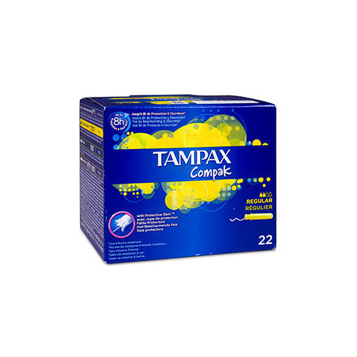 Tampax Compak Regular 22 Unidades