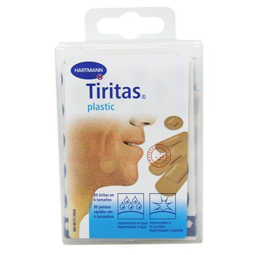 Tiritas Plastic Apositos Adhesivos Surtidos 30 Unidades Hartmann
