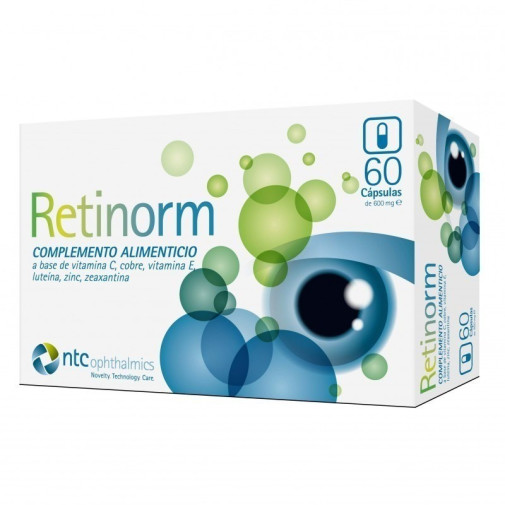 Retinorm 60 Capsulas Ntc Ophtalmics Iberica