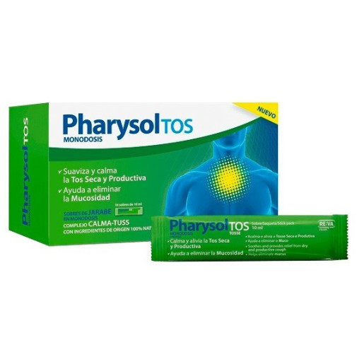 Pharysol Tos Monodosis Caja 16 Sobres
