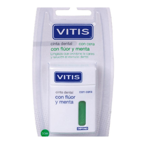 Cinta Dental Vitis Fluor Y Menta
