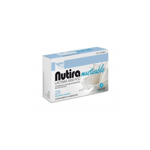 Nutira Lactasa 4500 Fcc 28 Comp Mastica